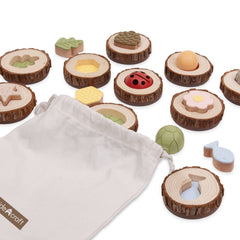 Guidecraft Nature Feel and Find – 24 pc. set