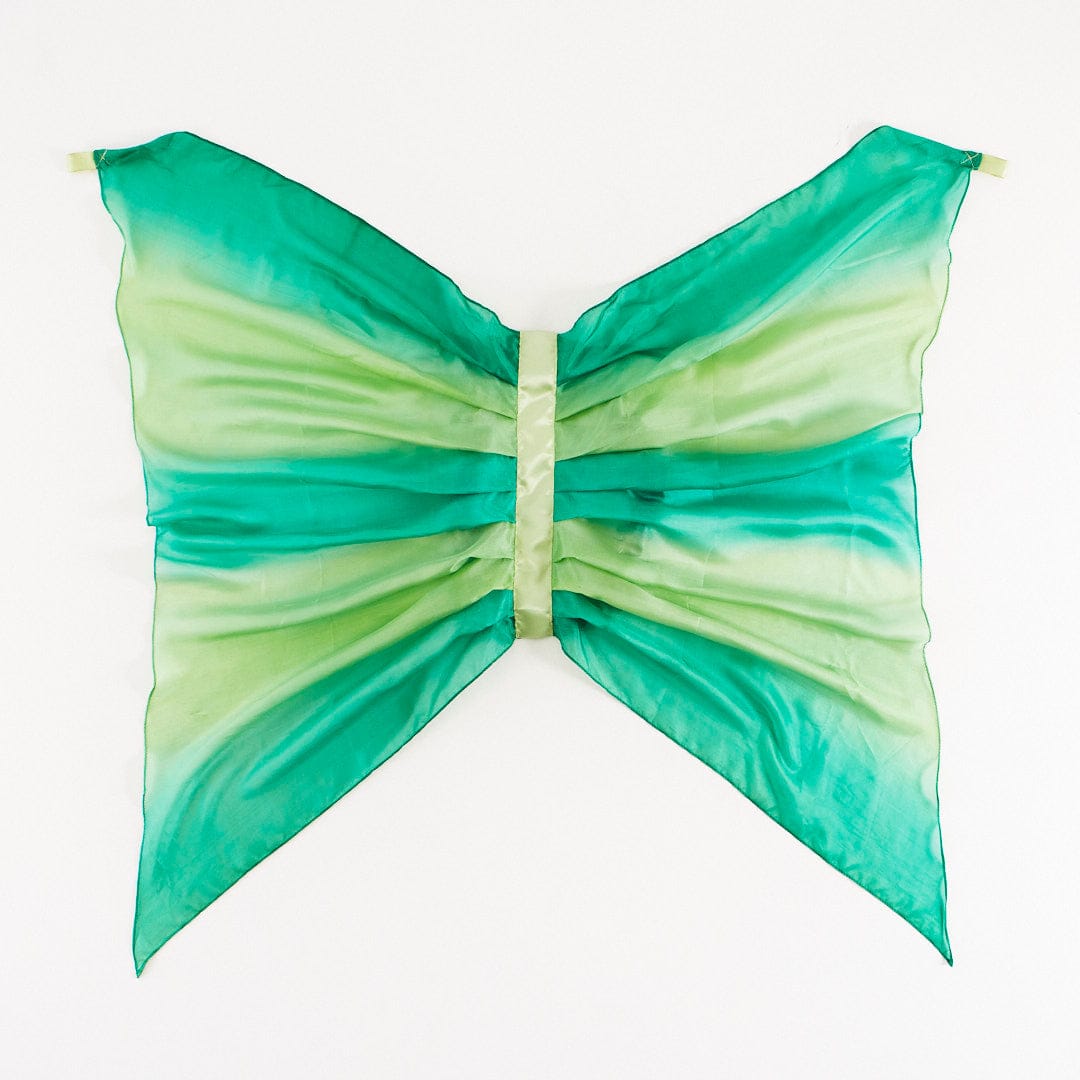 Sarah's Silks Green Dinosaur Wings