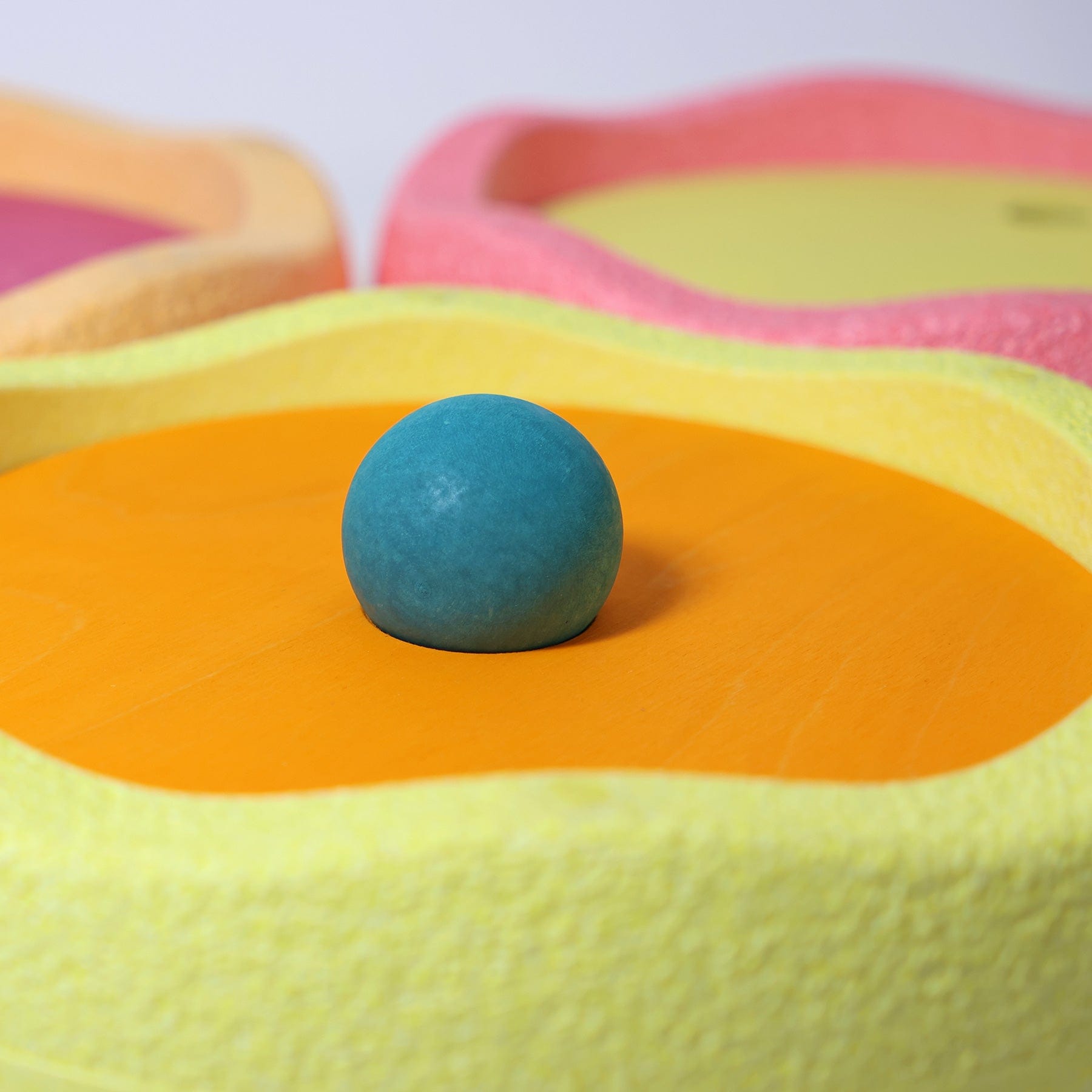 Grimm’s Rolling Discs Set for Stapelstein - Warm Pastel
