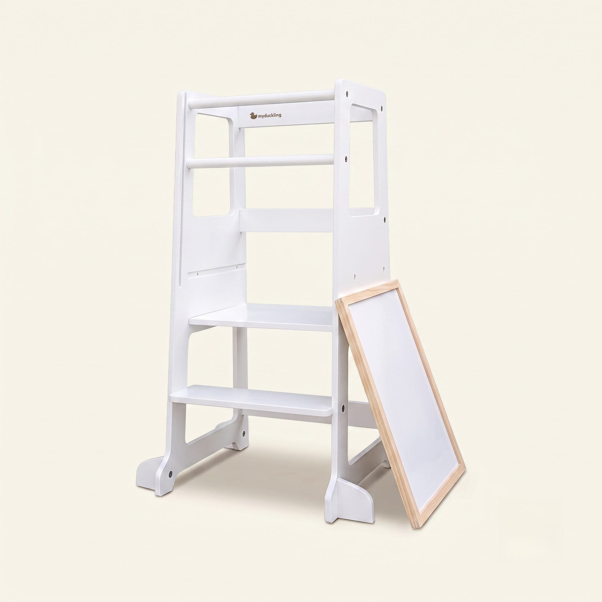 myduckling Adjustable Learning Tower 2 in 1 - White