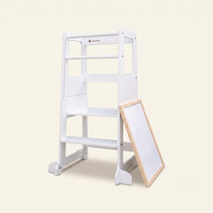 myduckling Adjustable Learning Tower 2 in 1 - White