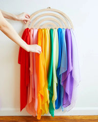 Sarah's Silks Large Playsilk Display