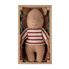 Maileg Pig, Baby in box - Girl