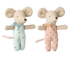 Maileg Twins Baby Mice in Matchbox