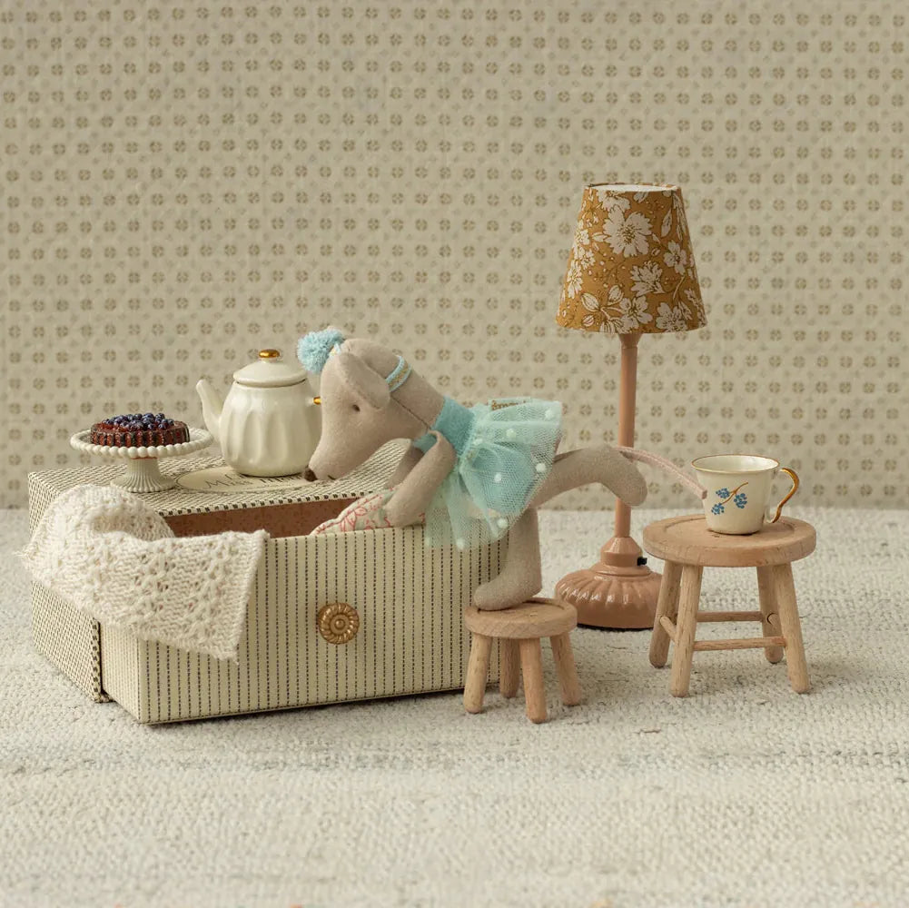 Maileg Dance Mouse in Daybed Little Sister