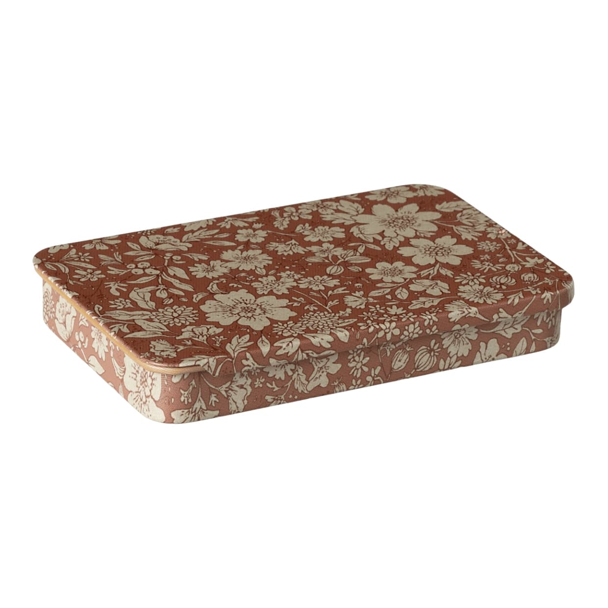Maileg Metal Box Sliding Lid Blossom Heather