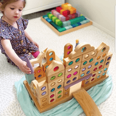 Bauspiel Fairy Natural Window Set of 12 Pieces