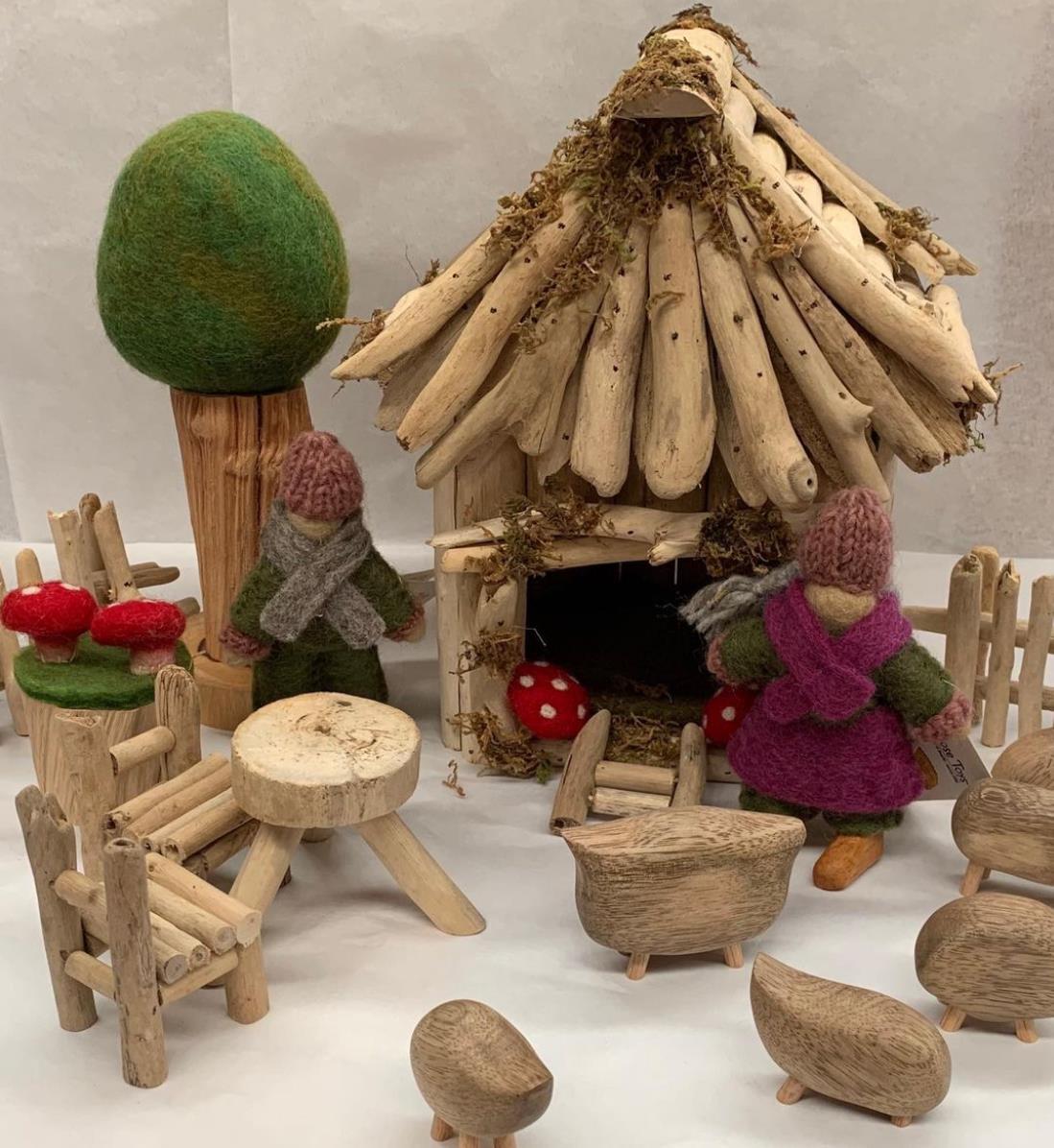 Papoose Toys - Summer Trees (3 Piece Set)