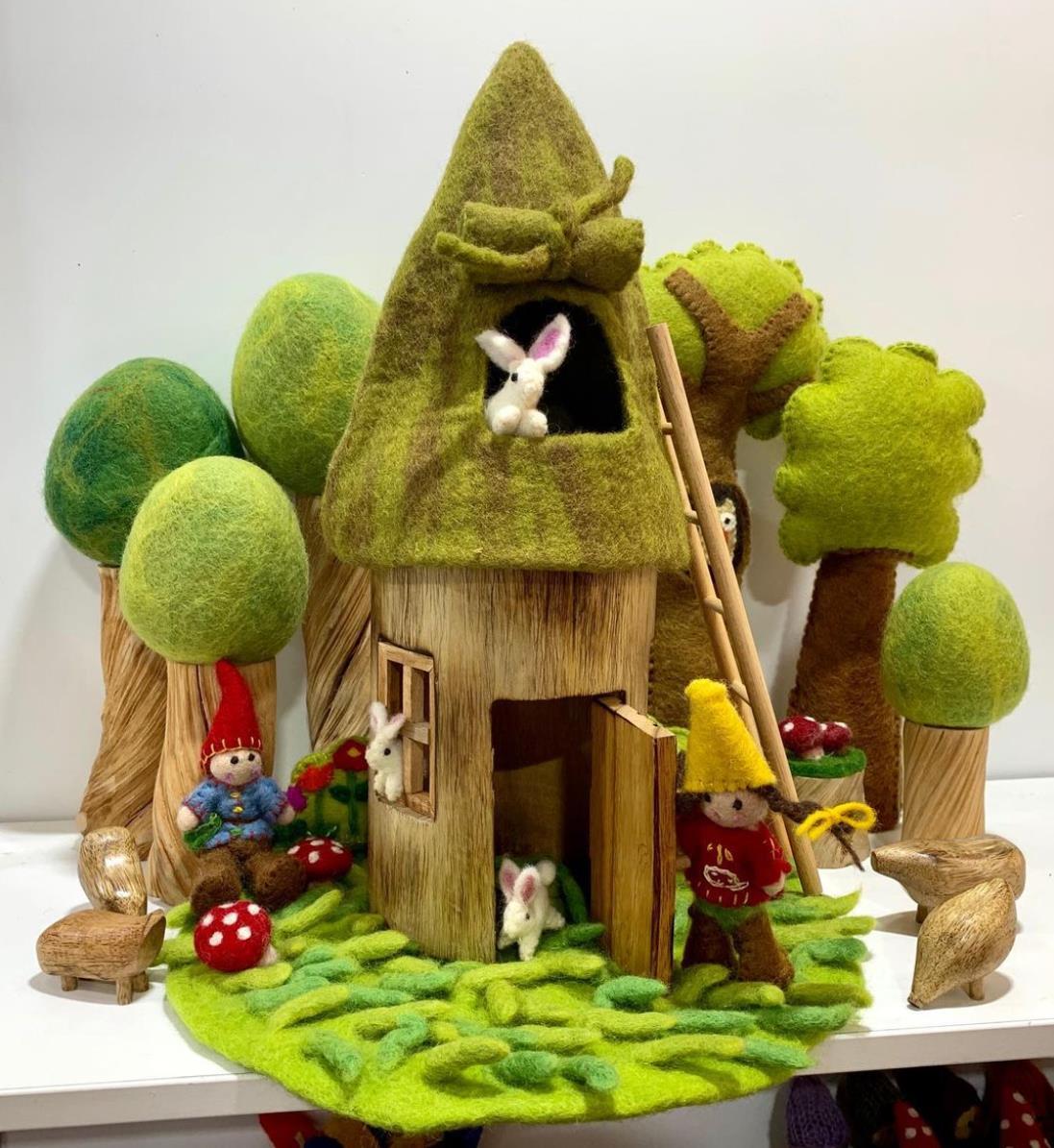 Papoose Toys - Spring Trees (3 Piece Set)