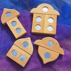 Bauspiel Mirror Blocks 12 Pieces