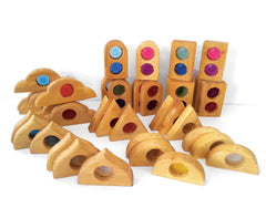 Bauspiel Window Shapes 36 Pieces