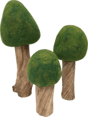 Papoose Toys Four Season Trees Set of 12