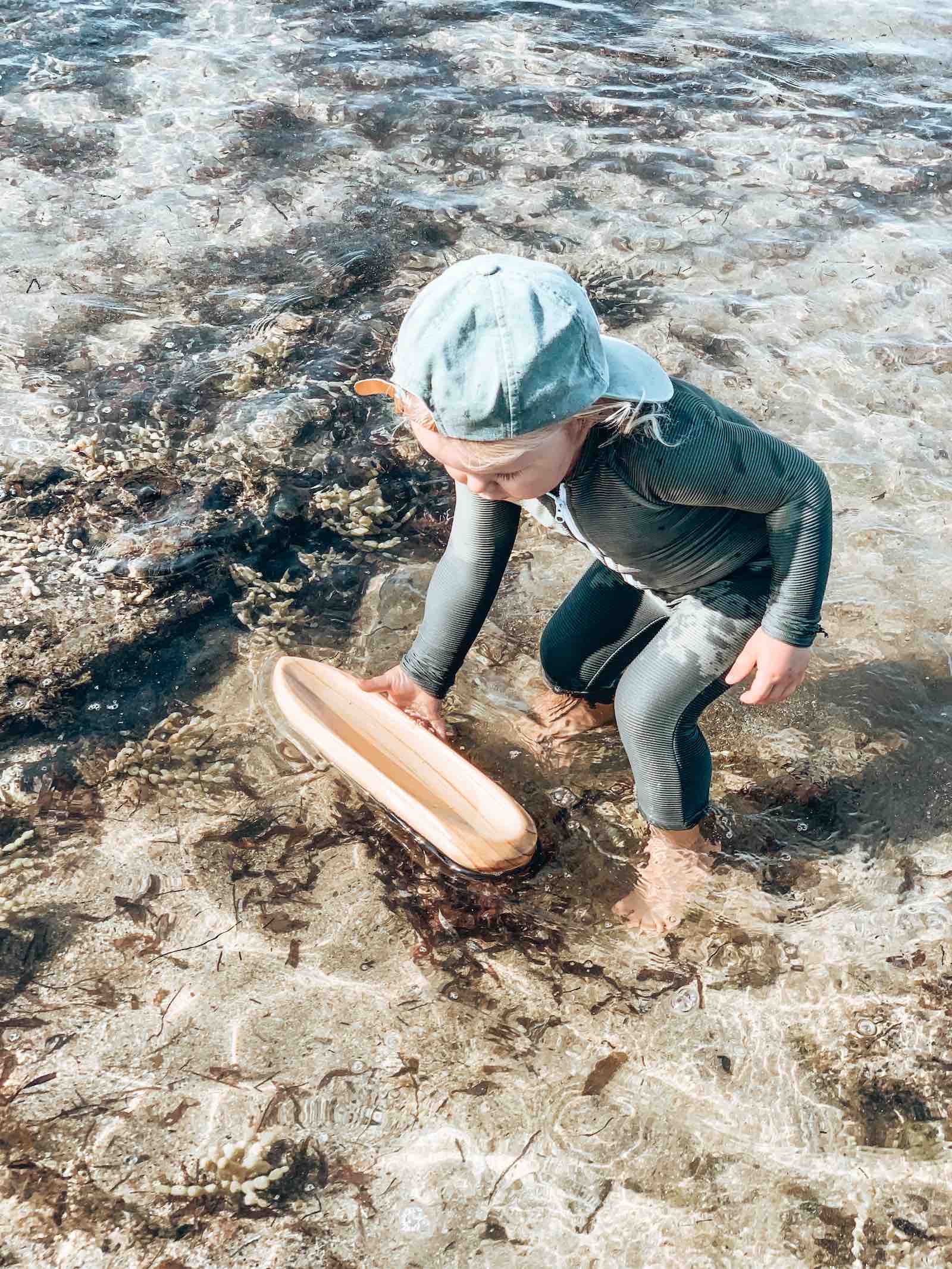 Explore Nook Wooden Toy Boat Canoe