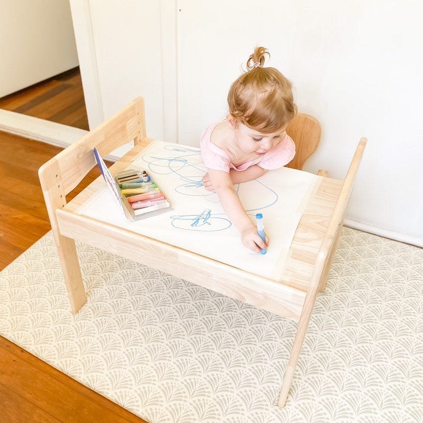 myduckling Primary Adjustable Table and Chair Set - Duck