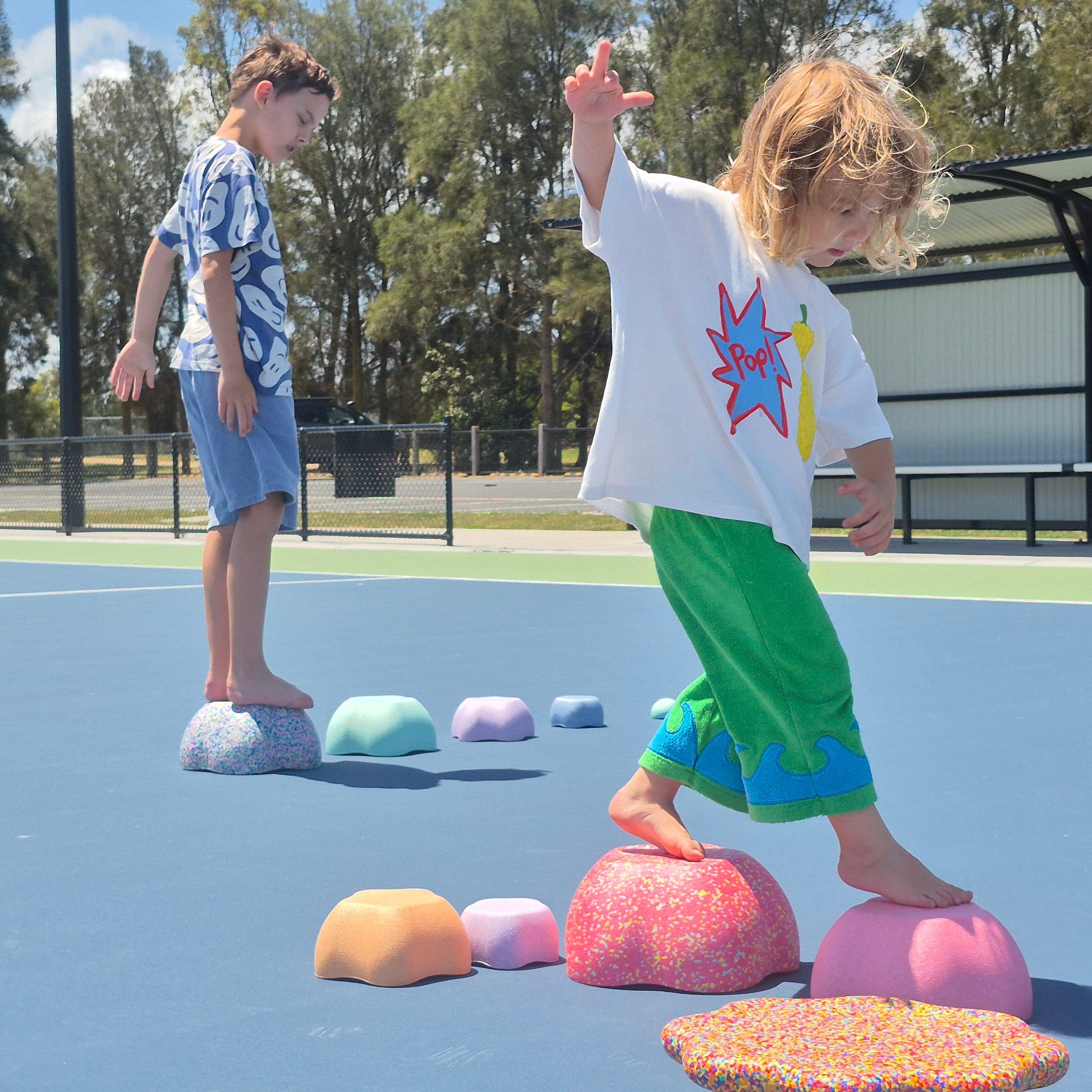 Funova Kids Stacking Stone - Warm