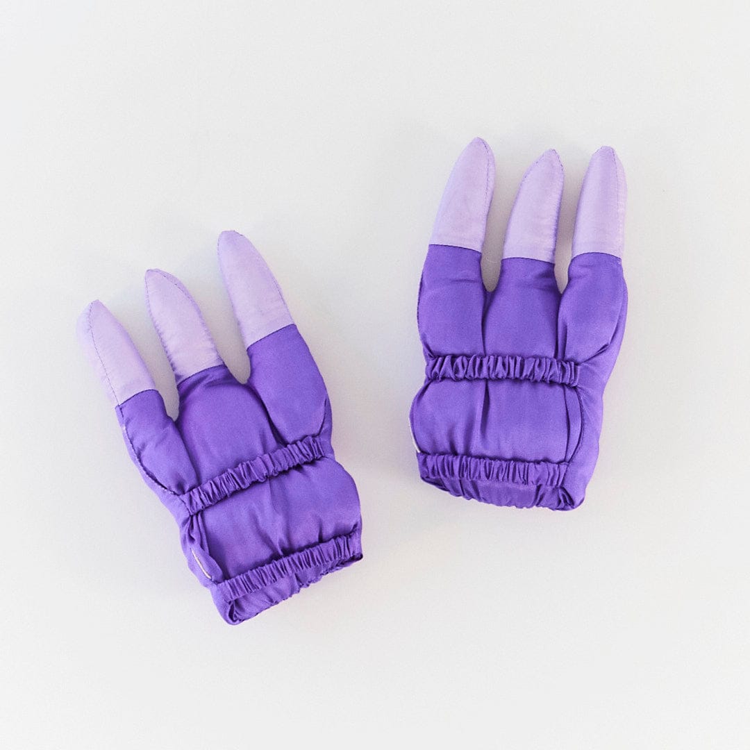 Sarah's Silks Purple Dinosaur Claws