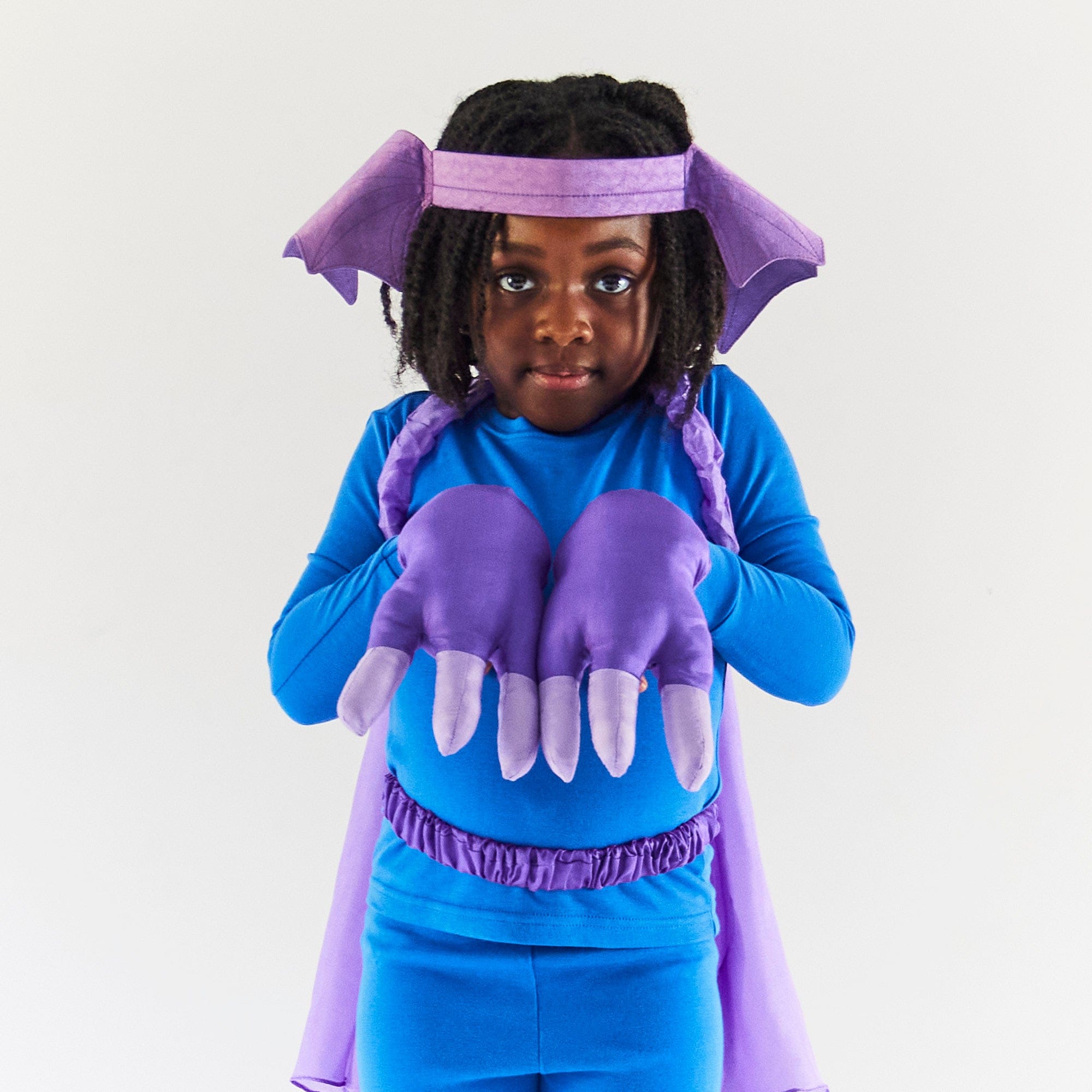 Sarah's Silks Purple Dinosaur Claws