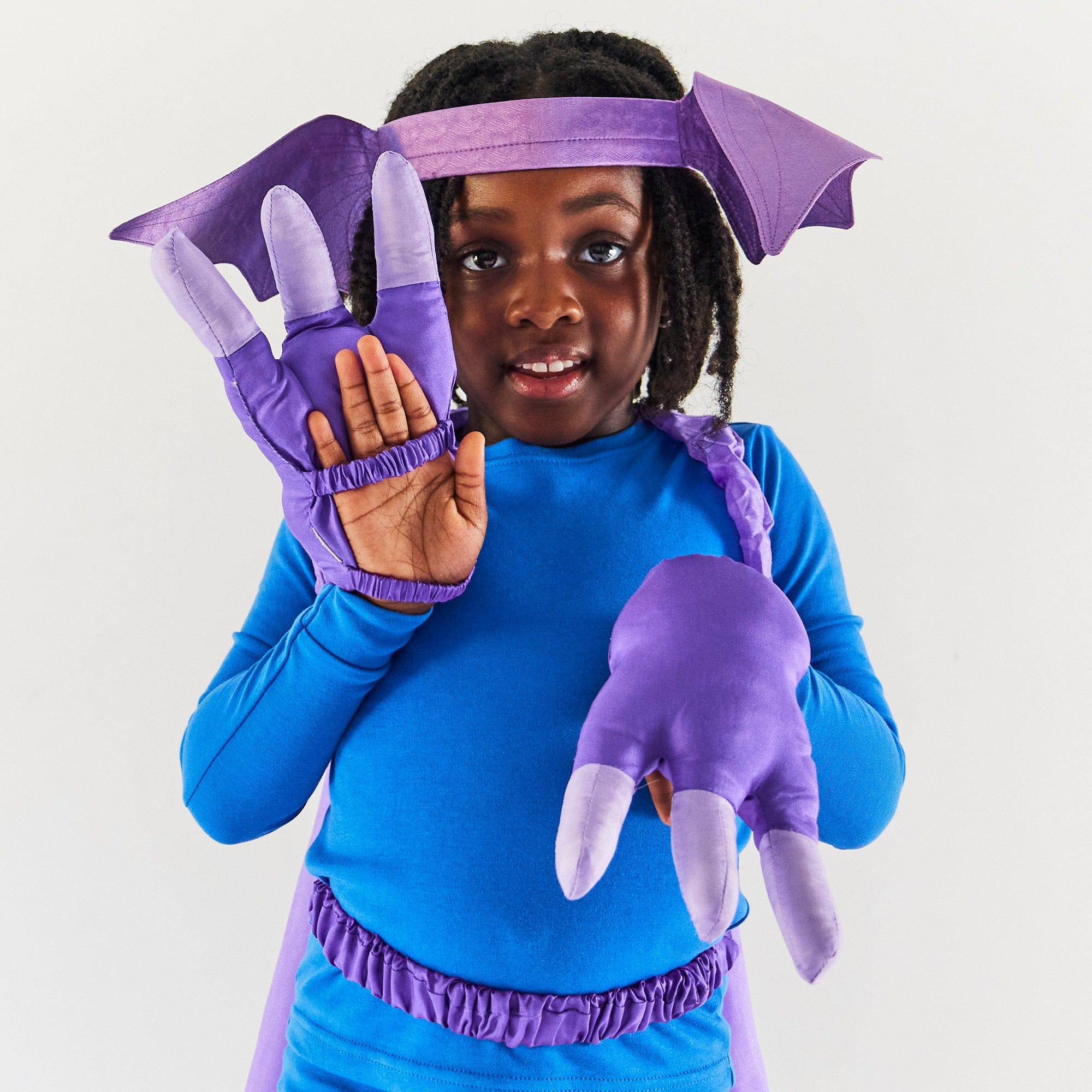 Sarah's Silks Purple Dinosaur Claws