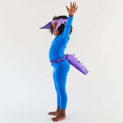 Sarah's Silks Purple Dinosaur Tail