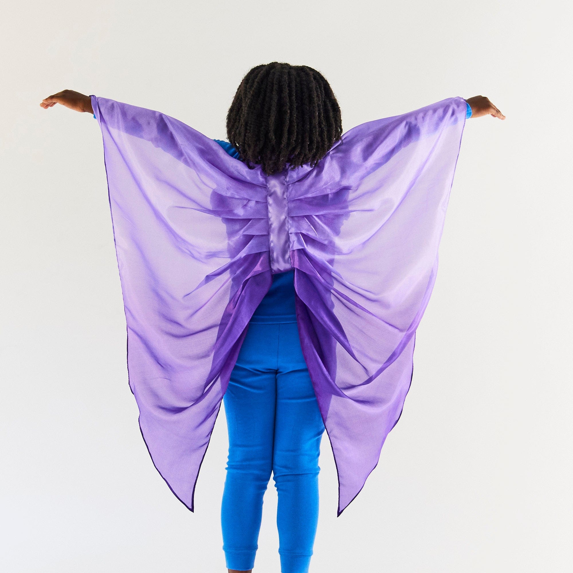 Sarah's Silks Purple Dinosaur Wings