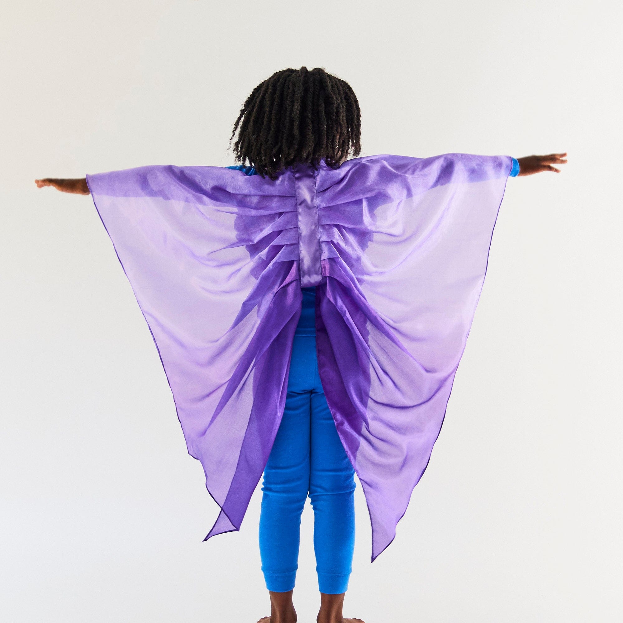 Sarah's Silks Purple Dinosaur Wings
