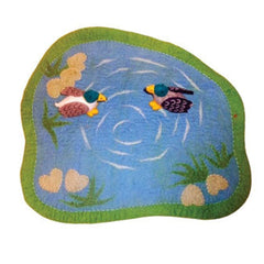 Papoose Toys Duck Pond with Two Ducks