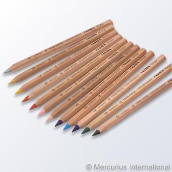 Lyra Colour Giants Unlacquered 12 Assorted Standard Black and White