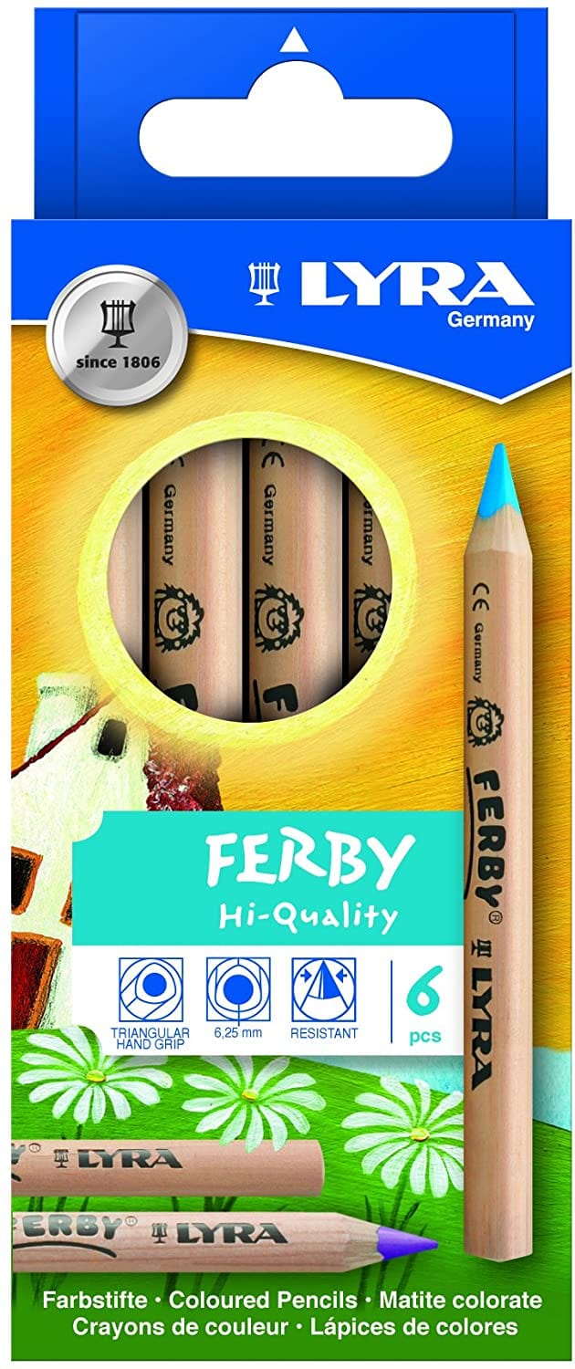 Lyra Ferby (short) Standard 6 Assorted Unlacquered