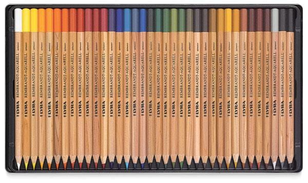 Lyra Rembrandt Aquarelle Watercolour Pencil, Tin 36 Assorted