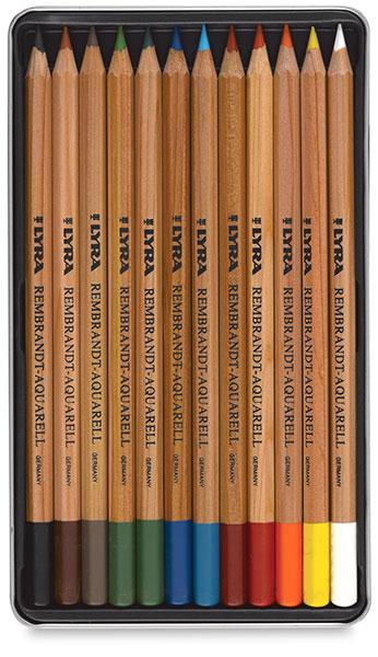 Lyra Rembrandt Aquarelle Watercolour Pencil, Tin 36 Assorted
