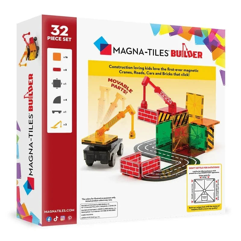 MAGNA-TILES - Builder - 32 Piece Set