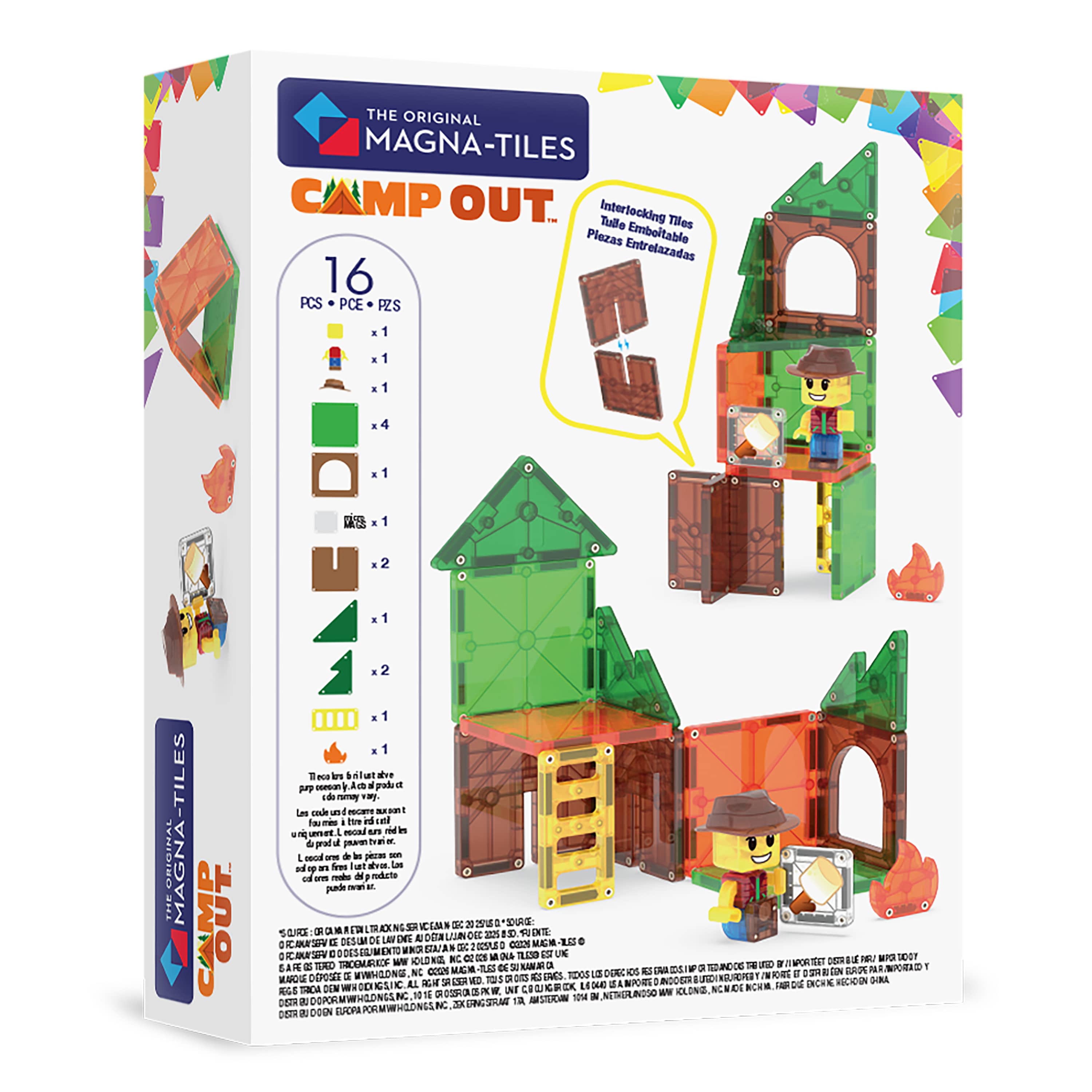 MAGNA-TILES - Camp Out - 16 Piece