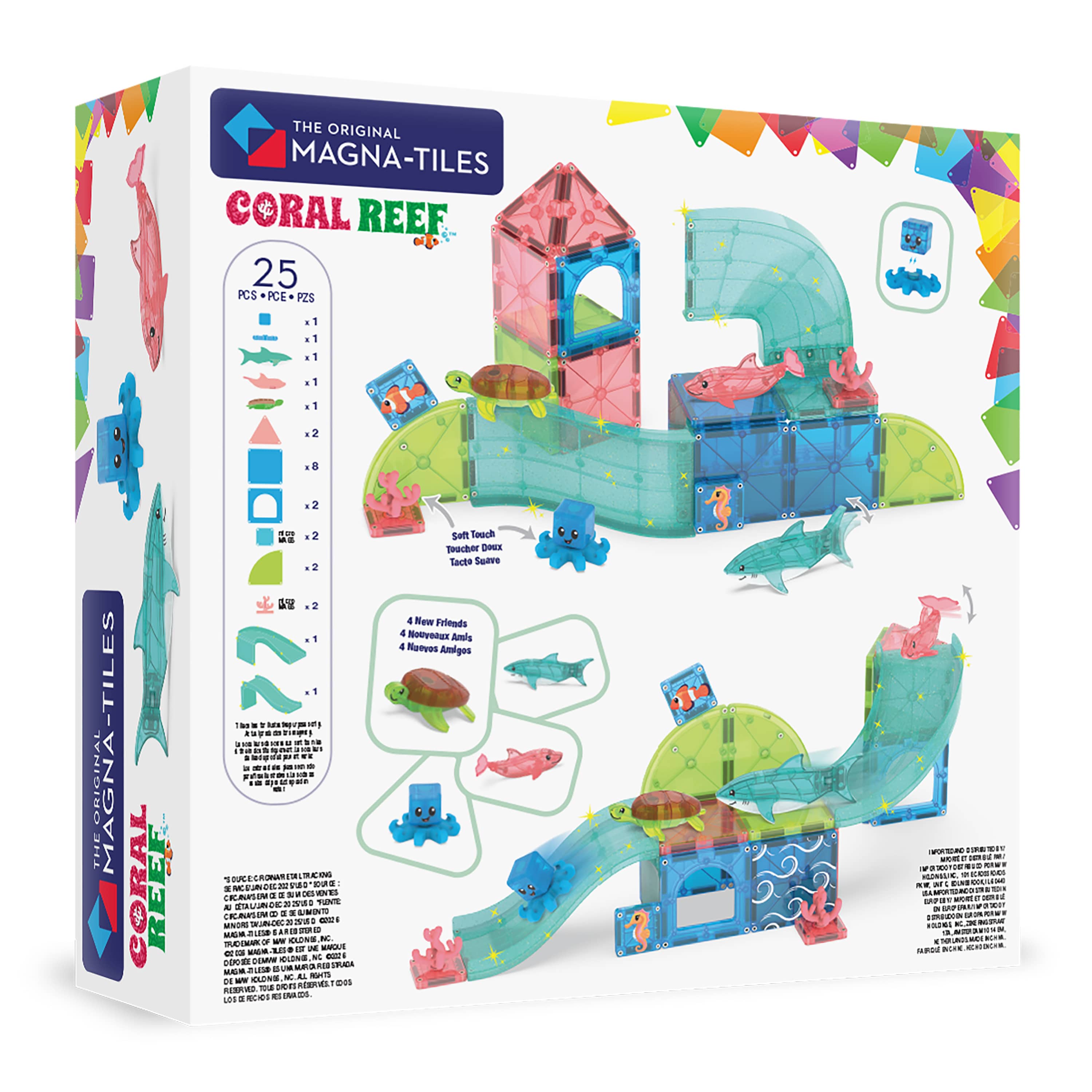 MAGNA-TILES - Coral Reef - 25 Piece