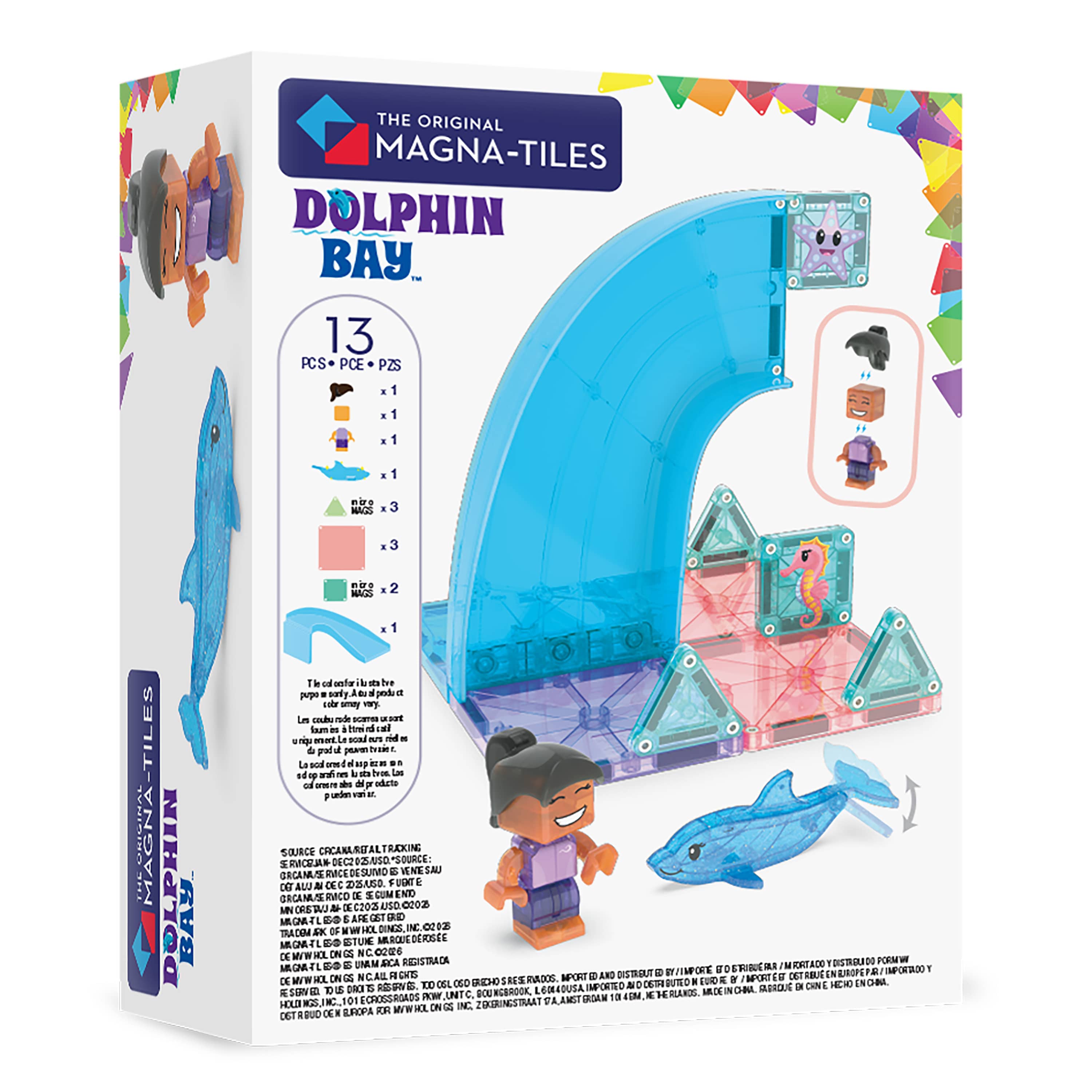 MAGNA-TILES - Dolphin Bay - 13 Piece