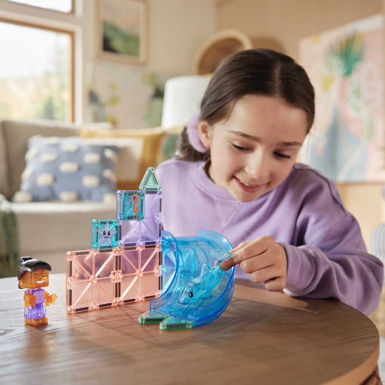 MAGNA-TILES - Dolphin Bay - 13 Piece