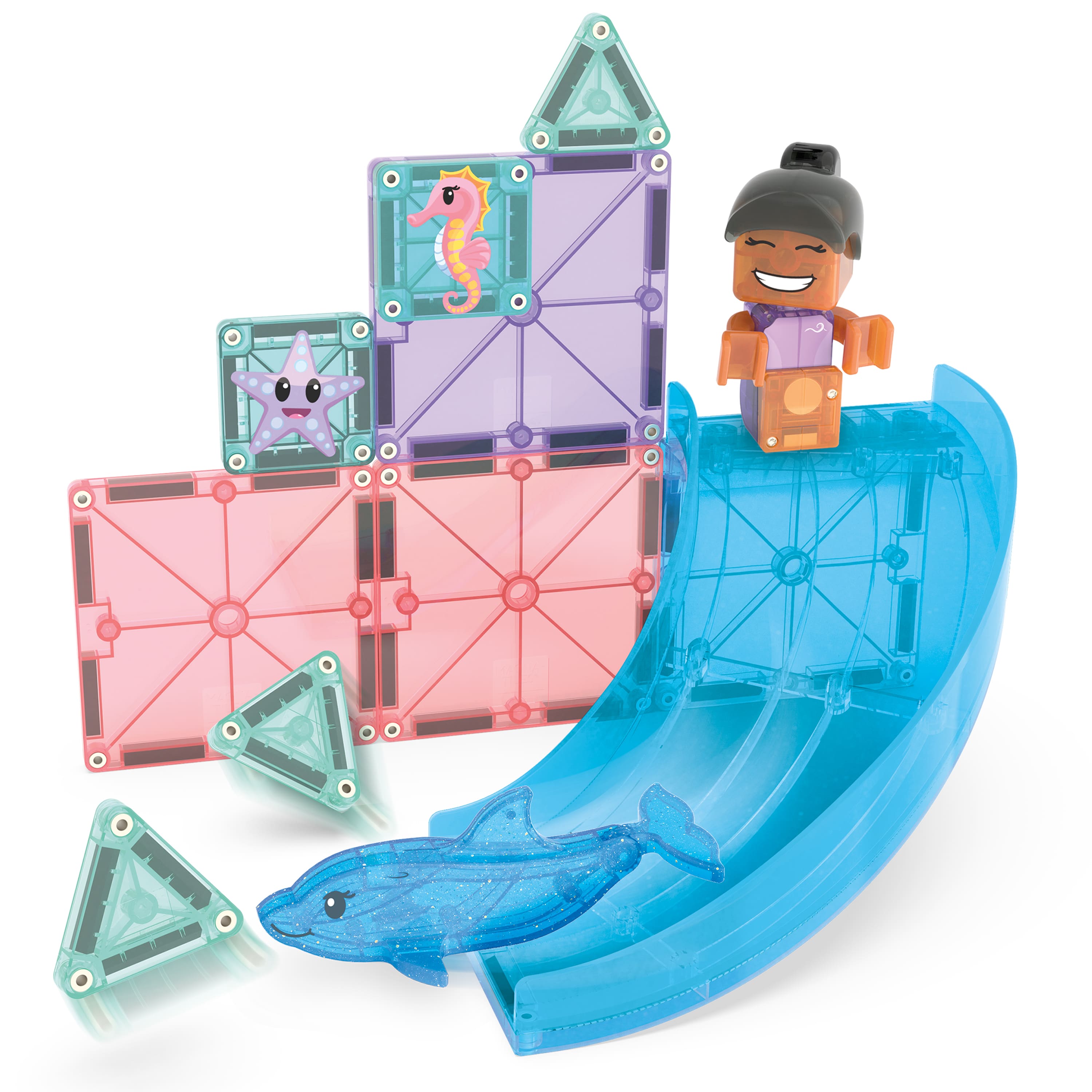 MAGNA-TILES - Dolphin Bay - 13 Piece