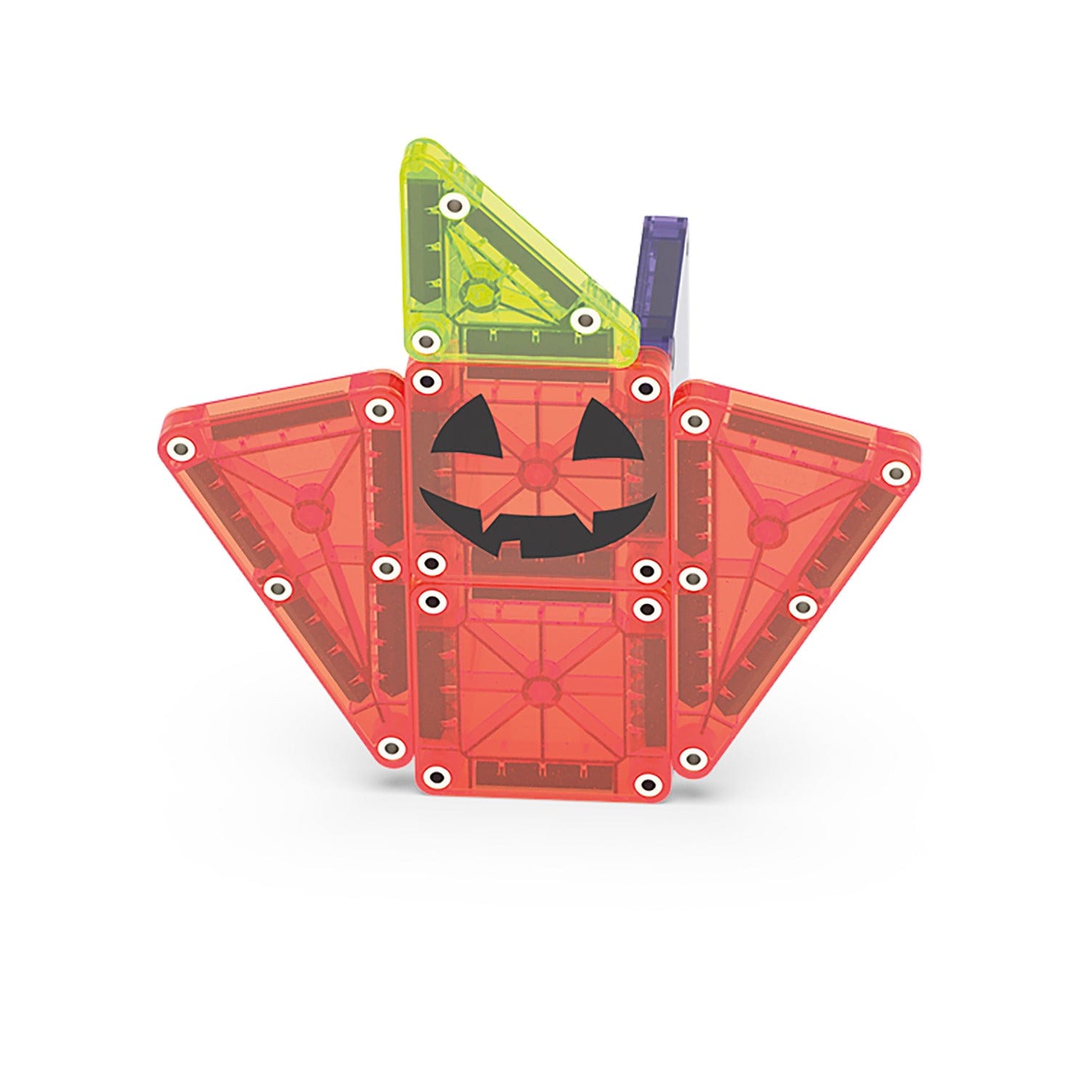 MAGNA-TILES - microMAGS - Spooky Travel Set - 24 Piece Set