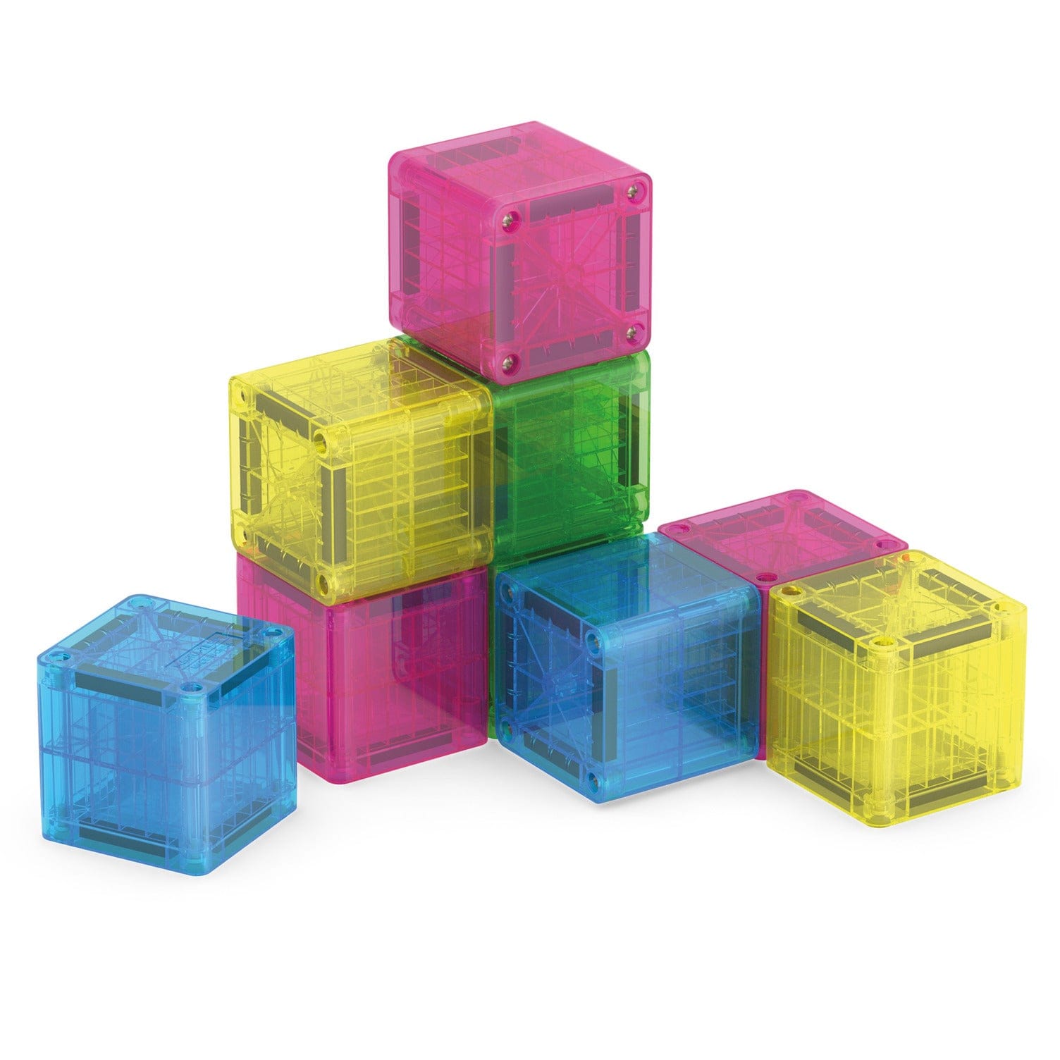 MAGNA-TILES - microMAGS - Cubes 9-Piece Magnetic Set