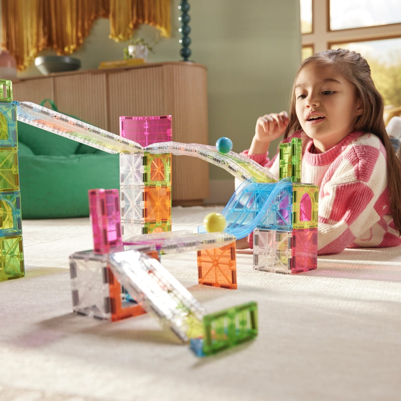 MAGNA-TILES - Rail Racers Max - 80 Piece