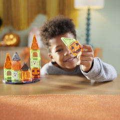 MAGNA-TILES - microMAGS - Spooky Travel Set - 24 Piece Set