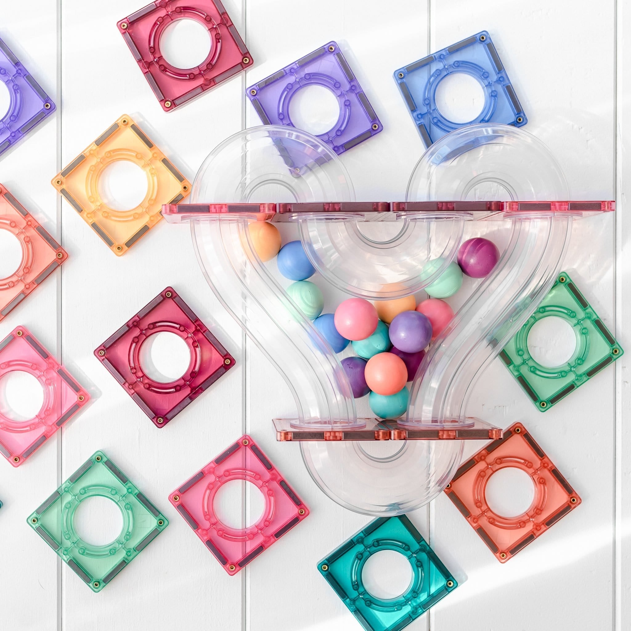 Connetix Tiles 16 Piece Pastel Replacement Ball Pack