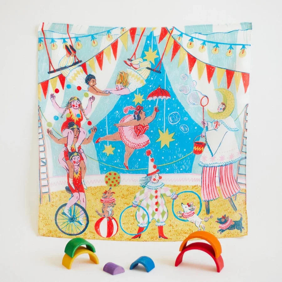 Sarah's Silks Mini Playsilk - Circus