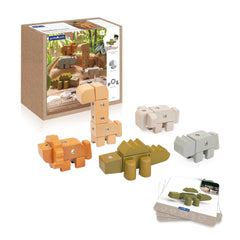 Guidecraft Snap Block Animals – 33 pc. set