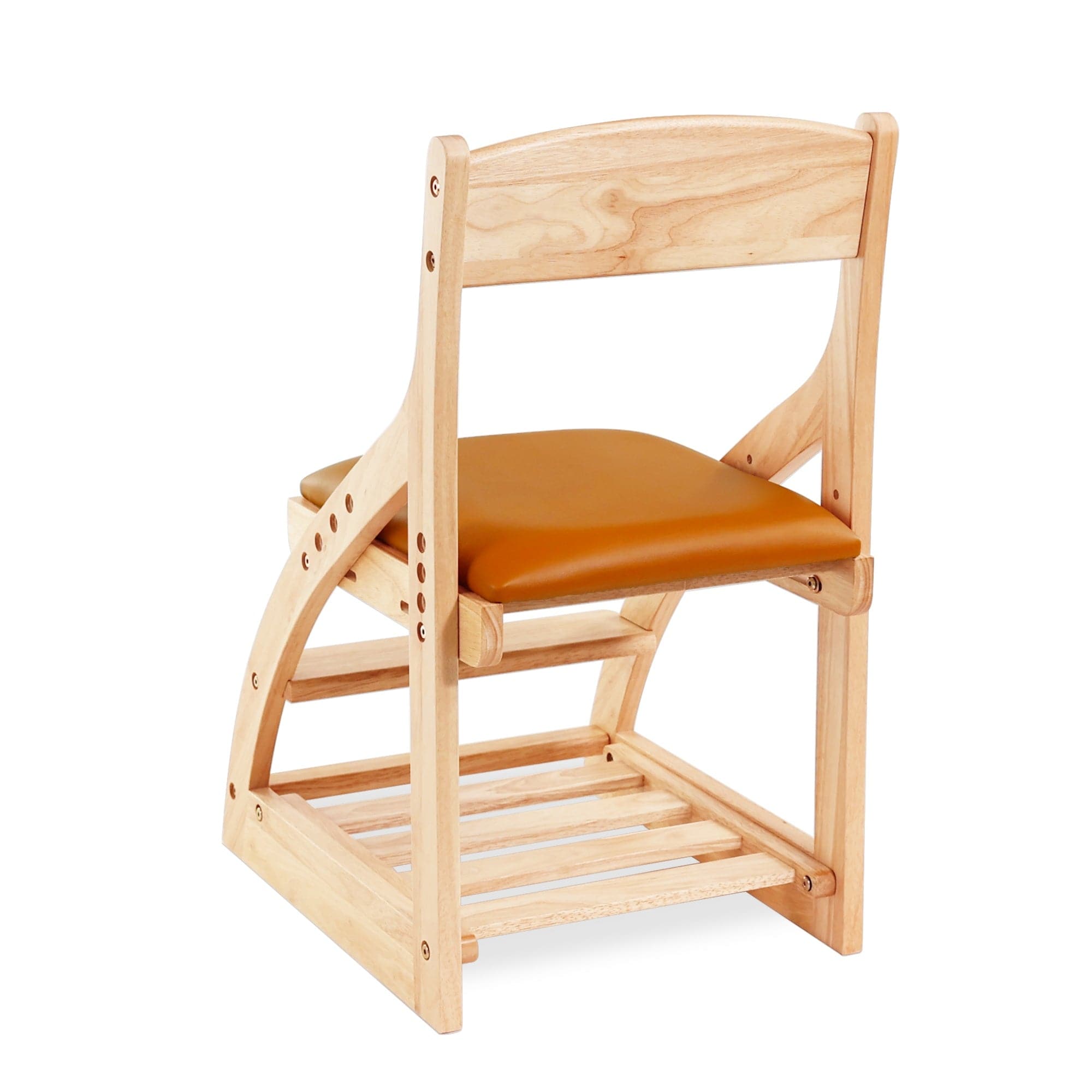 myduckling Montessori Kids Height Adjustable Dining Chair - Orange