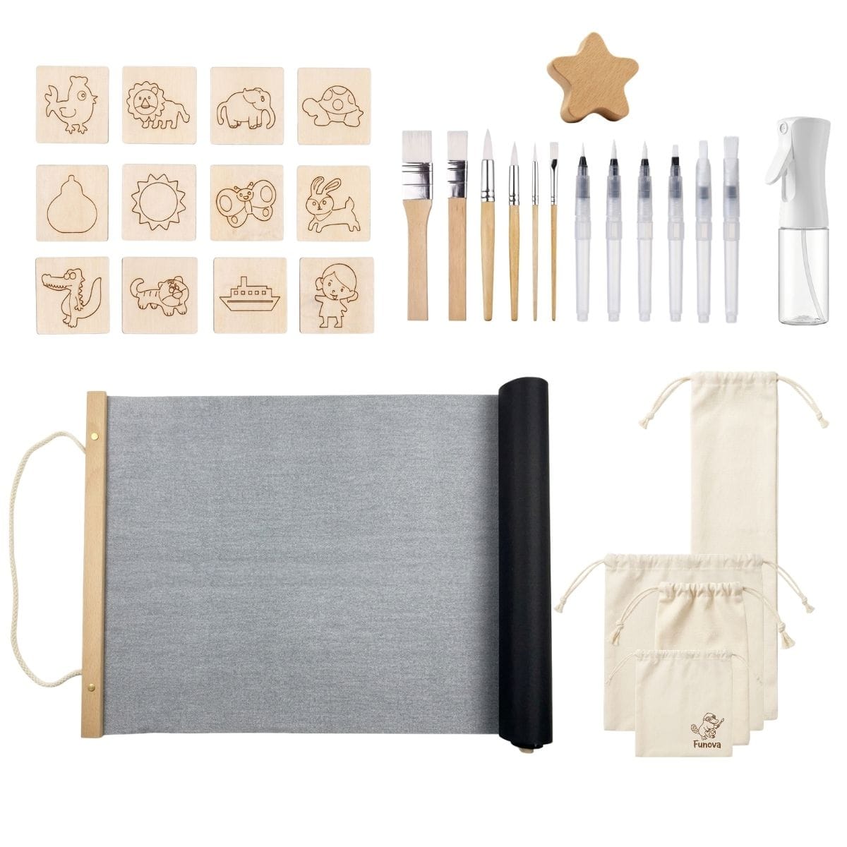 Funova Little Artist Canvas Complete Set