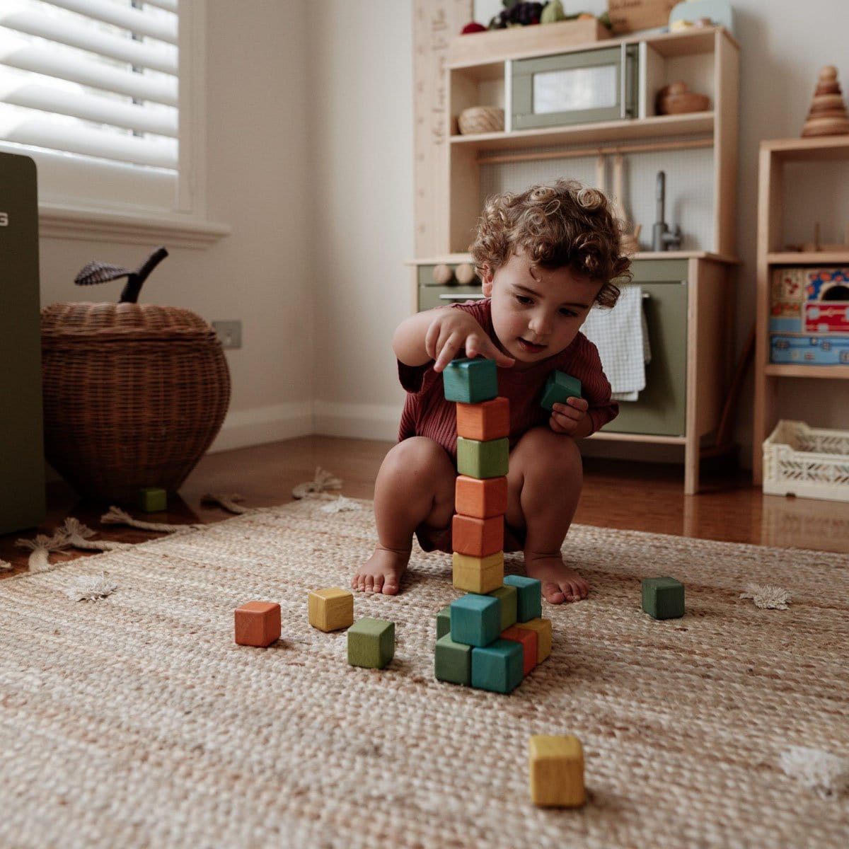QToys My First Block Set (Coloured)