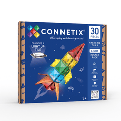 Connetix Tiles Light Rocket Pack 30 Piece