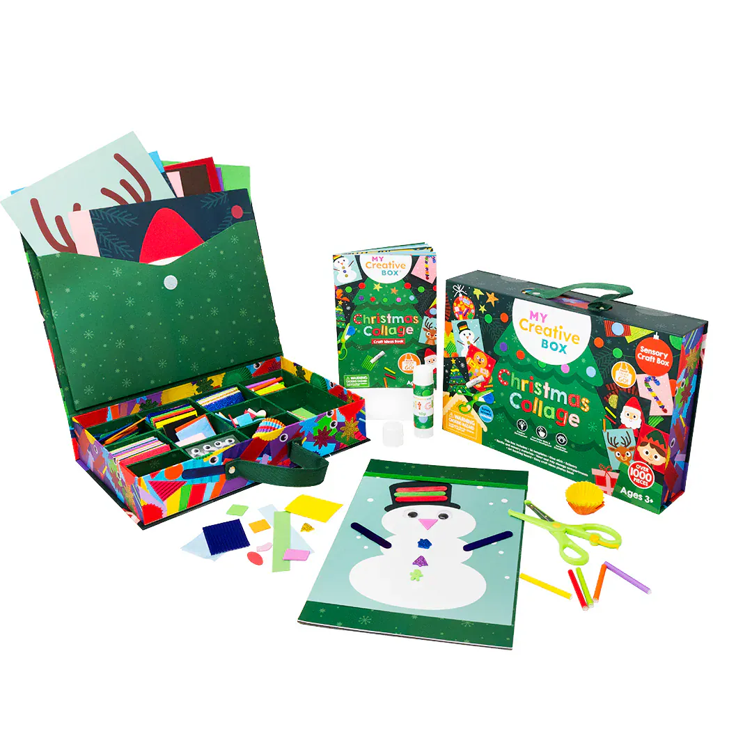 My Creative Box Christmas Collage Sensory Activity Box