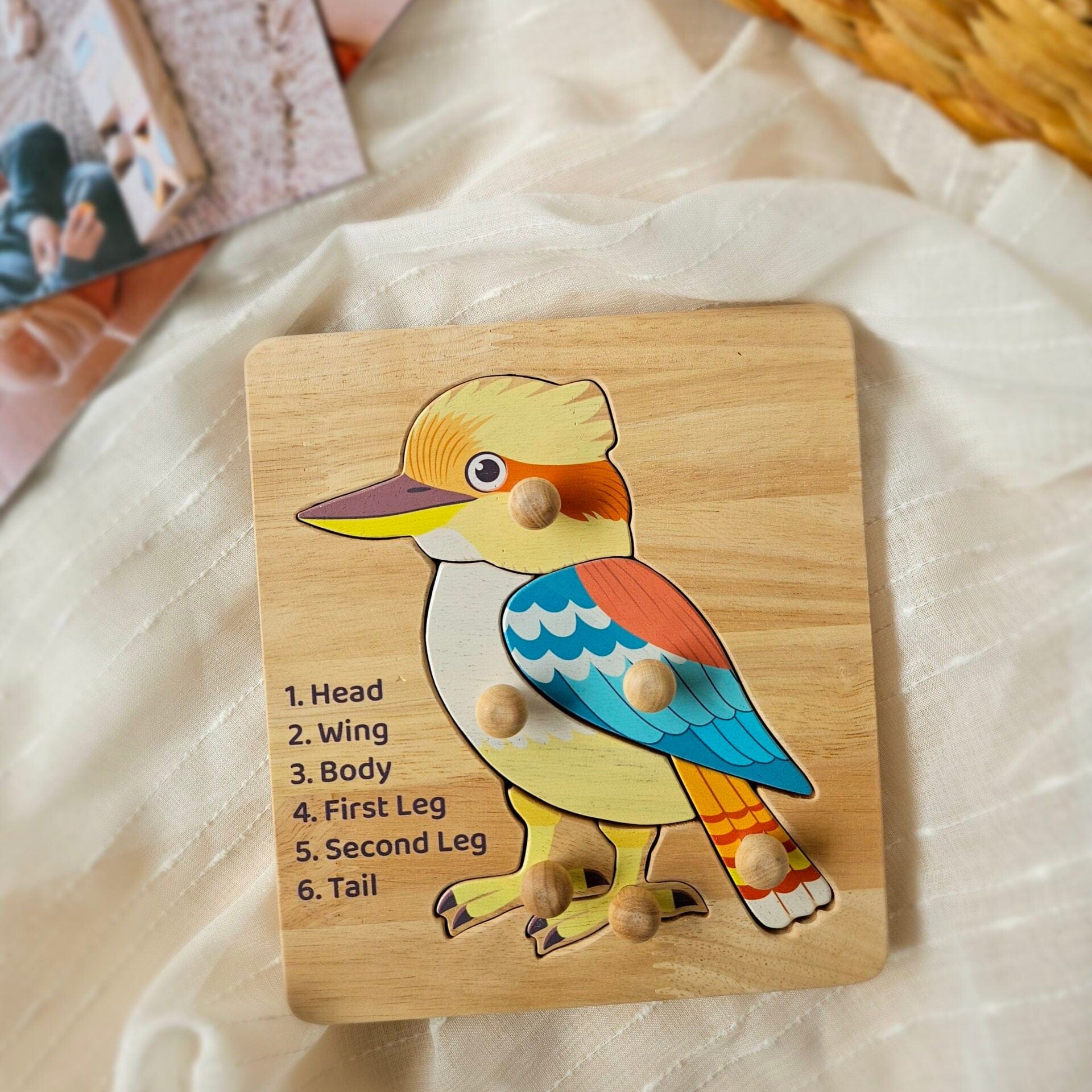 QToys Kookaburra Knob Puzzle