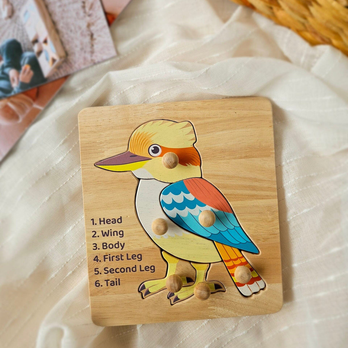 QToys Kookaburra Knob Puzzle